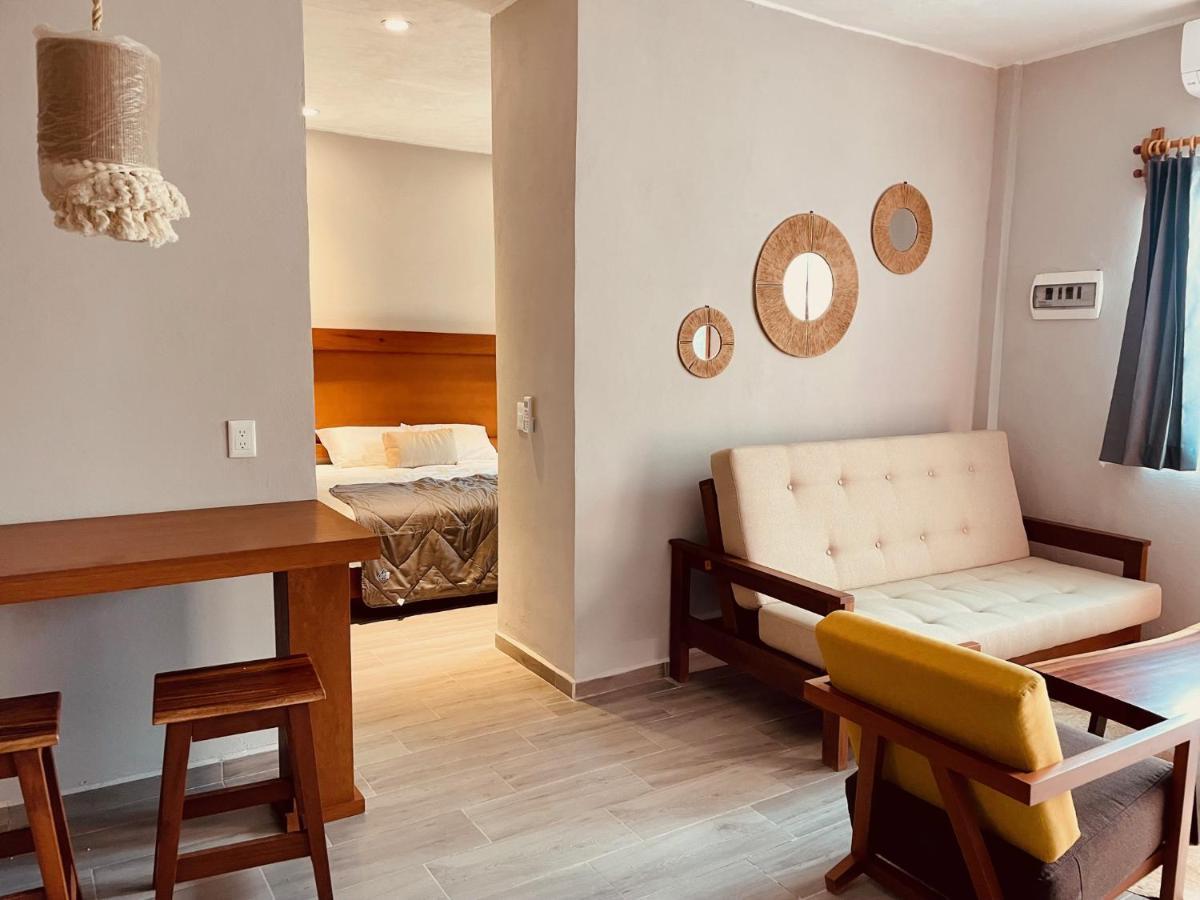 Hotel Manglar Suites Mahahual Dış mekan fotoğraf