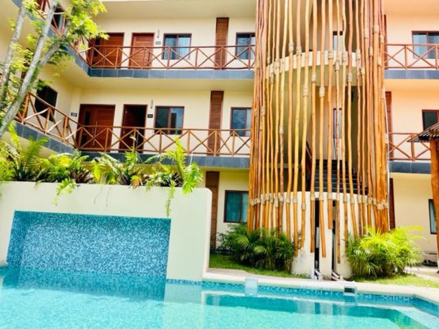 Hotel Manglar Suites Mahahual Dış mekan fotoğraf