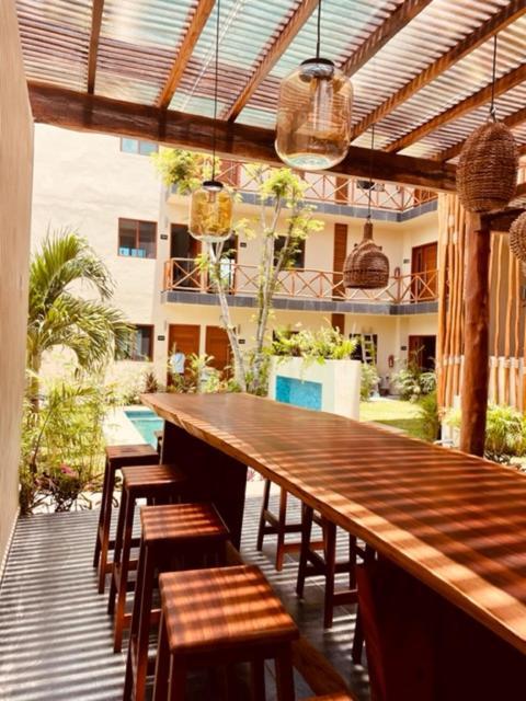 Hotel Manglar Suites Mahahual Dış mekan fotoğraf