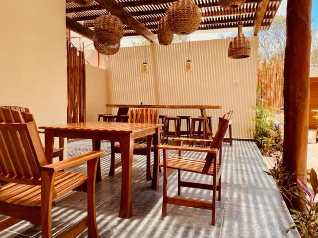 Hotel Manglar Suites Mahahual Dış mekan fotoğraf
